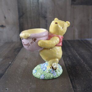 Disney's Winnie the Pooh Midwest of Canon Falls Ceramic Figurine Trinket Holder